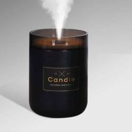 Diffuseur Bougie USB Diffuseur Huile Essentielle Couleur: Noir
