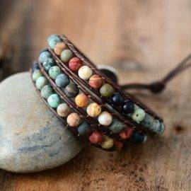 Bracelet Karma Bijoux pierre naturelle Bracelet pierre naturelle