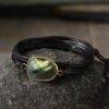 Bracelet de Labradorite Bijoux pierre naturelle Bracelet pierre naturelle Couleur du bracelet: Clair