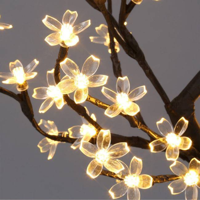 Bonsaï Lumineux Fleurs De Cerisier Chakras Shop