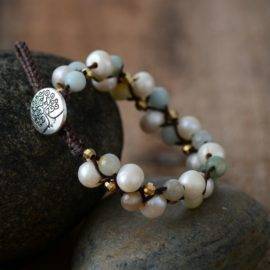 Bracelet Pierre Naturelle Courage Bijoux pierre naturelle Bracelet pierre naturelle