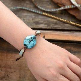Bracelet Pierre Naturelle Apaisant Bijoux pierre naturelle Bracelet pierre naturelle