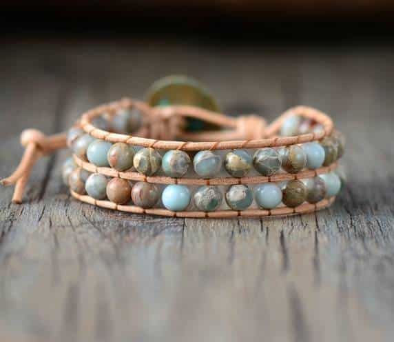 Bracelet Pierre Naturelle “Maya Bleu”