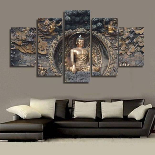 Tableau Statue de Bouddha Deco zen Tableaux zen