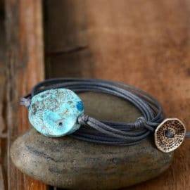 Bracelet Jaspe Bijoux pierre naturelle Bracelet pierre naturelle