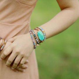 Bracelet d’amitié en Jaspe Bijoux homme en pierre naturelle Bijoux pierre naturelle Bracelet pierre naturelle