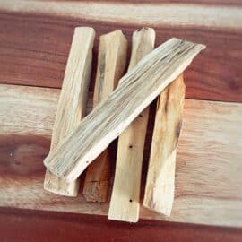 Lot de 5 palo santo pérou