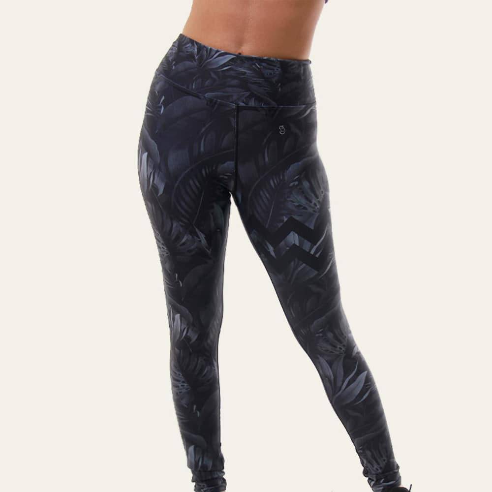 Legging Yoga « Black Palms » Legging Yoga