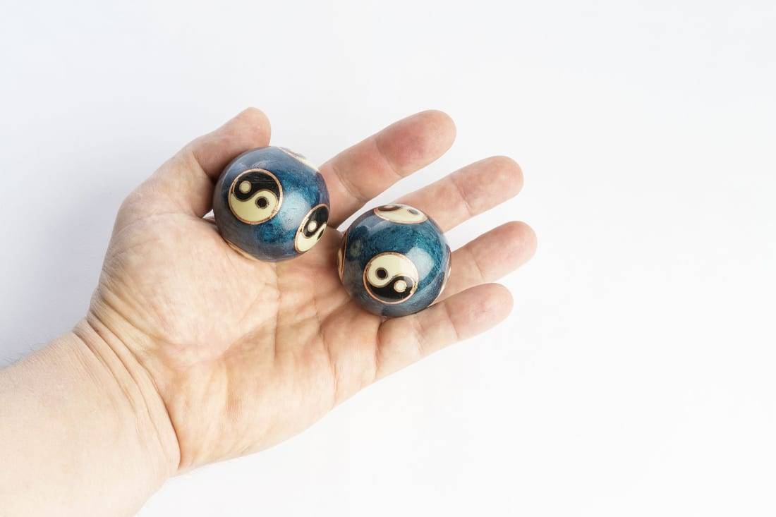 Boules De Massage Chinoises En Palissandre – Anti-stress Et Relaxation Musculaire