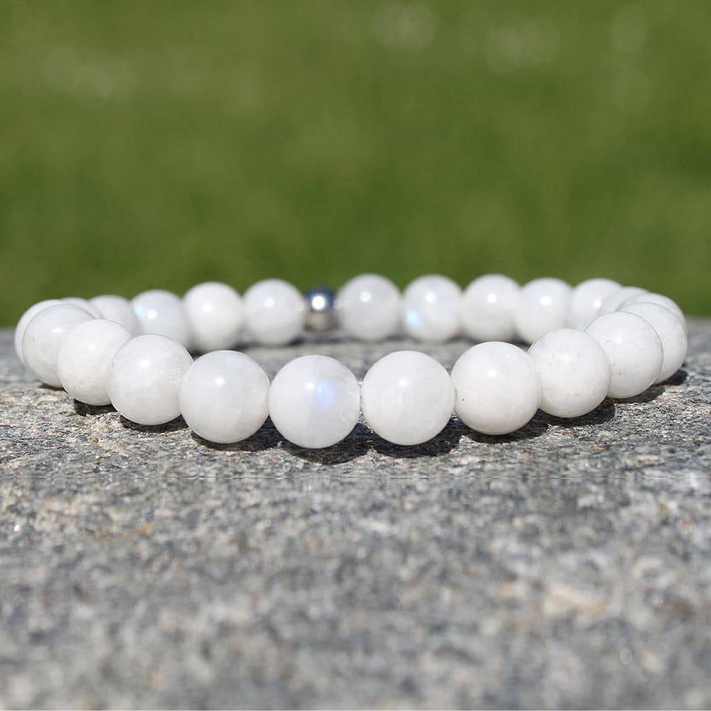 Bracelet Pierre de Lune Bijoux pierre naturelle Bracelet pierre naturelle