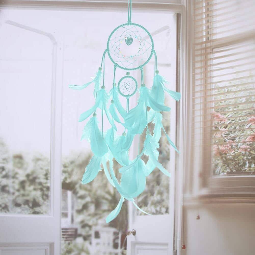 Attrape Rêve « Bleu Clair » Attrape reve Deco zen