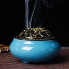 Brûleur Encens Céramique Porte encens Porte Encens Céramique Porte Encens Design