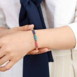 Bracelet Arc-En-Ciel Bijoux pierre naturelle Bracelet pierre naturelle