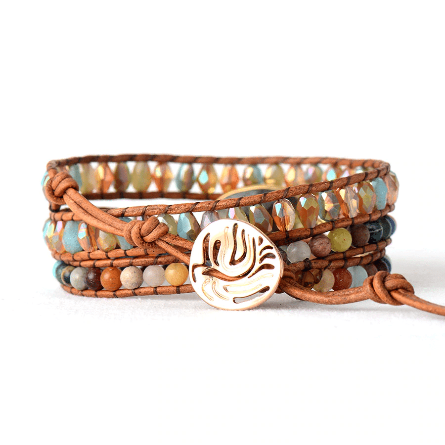 Bracelet Labradorite Gemme Bijoux pierre naturelle Bracelet pierre naturelle