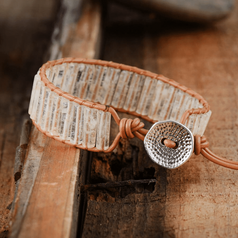 Bracelet Pierre Naturelle “Cristal de Roche”