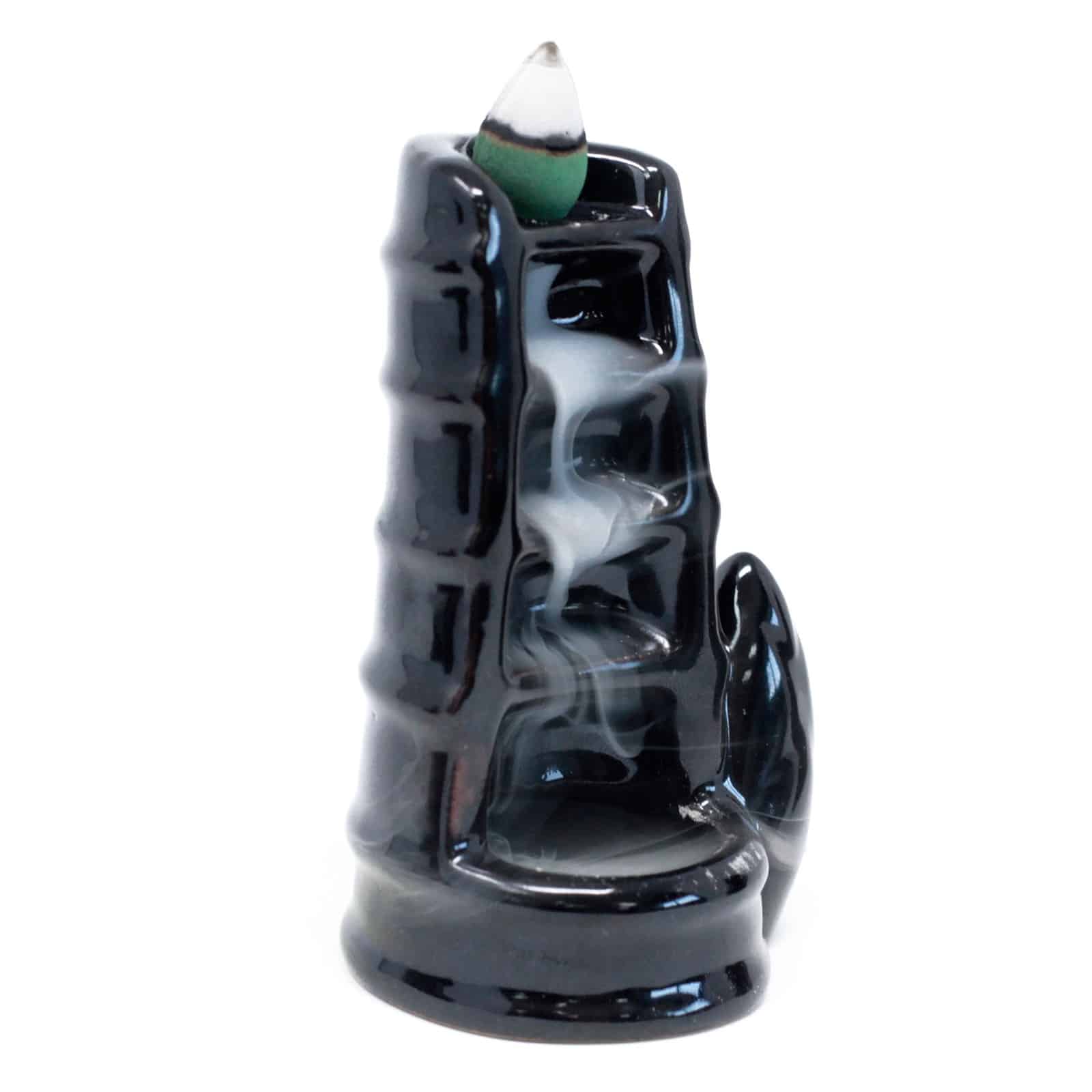 Porte-Encens Cascade Tranche De Bambou Porte encens Porte Encens Cascade Porte Encens Céramique