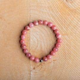 Bracelet Rhodochrosite Bijoux pierre naturelle Bracelet pierre naturelle