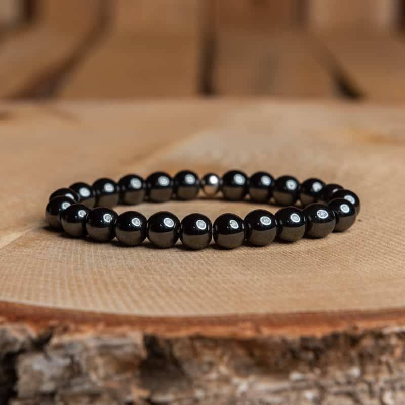 Bracelet Artisanal en Hématite https://www.chakras-shop.com