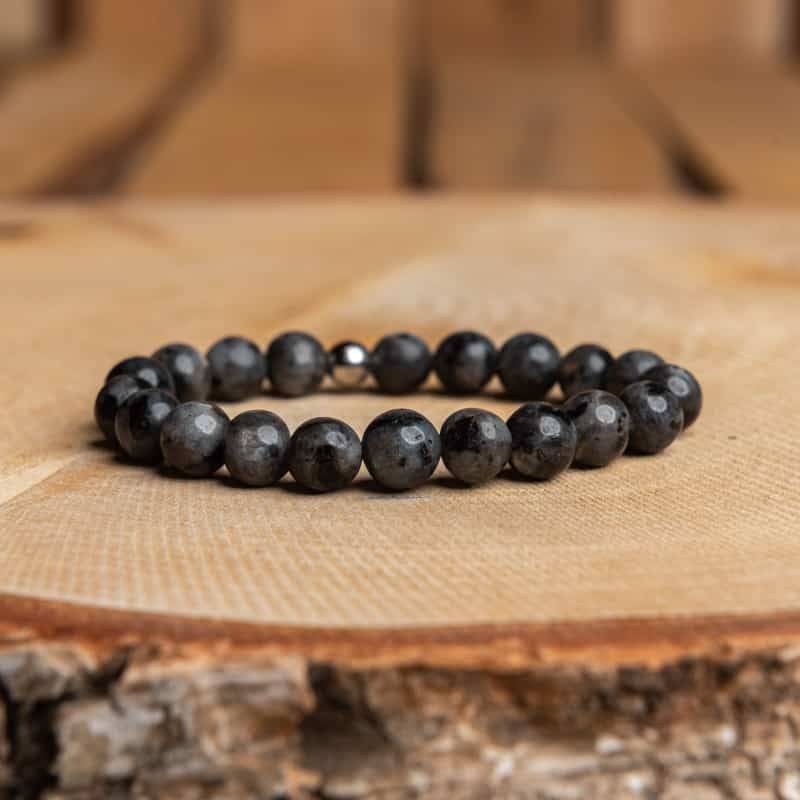 Bracelet Artisanal en Labradorite https://www.chakras-shop.com