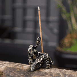 Brûleur d’encens Ganesh argenté https://www.chakras-shop.com