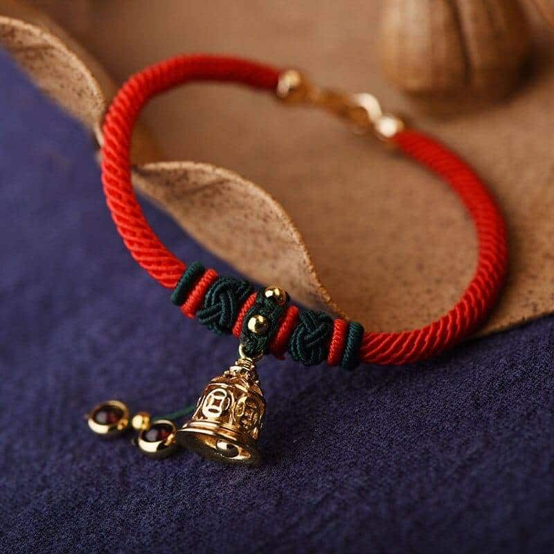 Bracelet Rouge Porte Bonheur