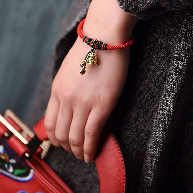 Bracelet Rouge Porte Bonheur