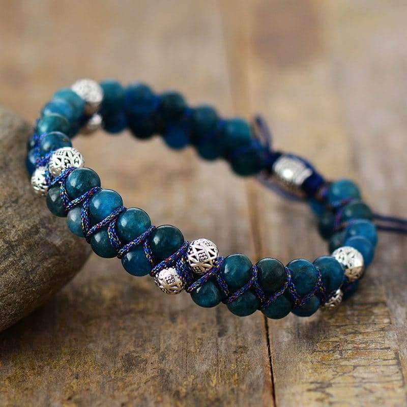 Bracelet en Perles d’Apatite