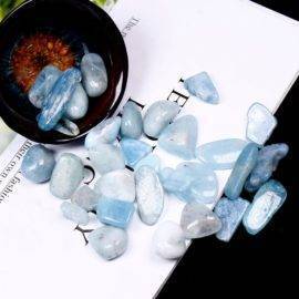 Galets d’Aigue-Marine Pierre De Protection