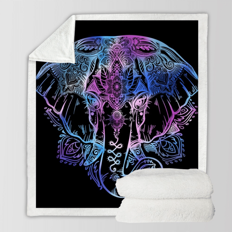 Couverture de Canapé Éléphant
