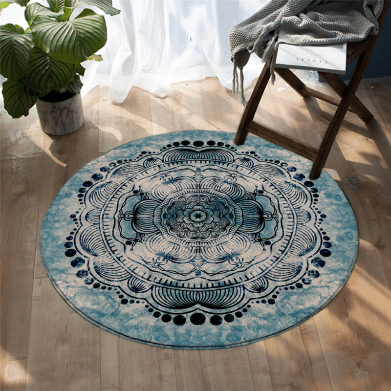 Tapis Rond Mandala