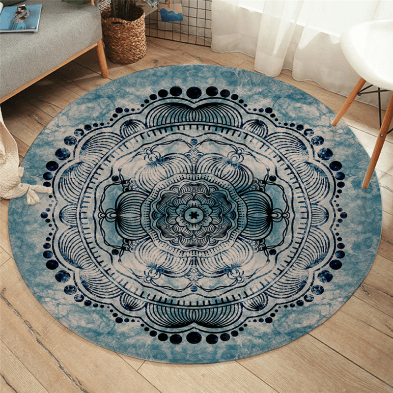 Tapis Rond Mandala