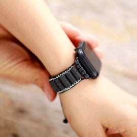 Bracelet Pierre de Lave Apple Watch Bracelet 7 chakras Bracelet pierre naturelle