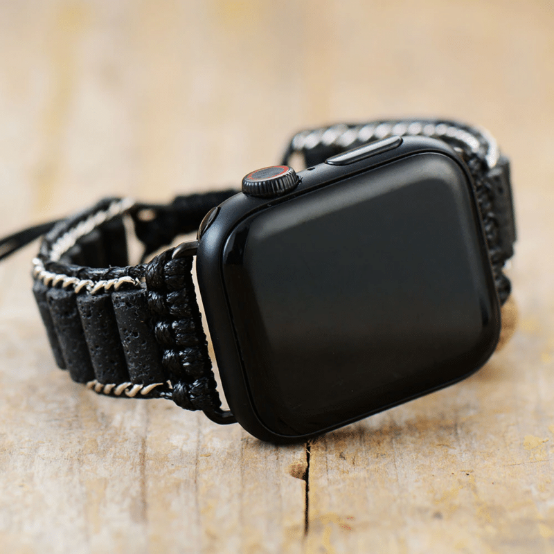 Bracelet Pierre de Lave Apple Watch
