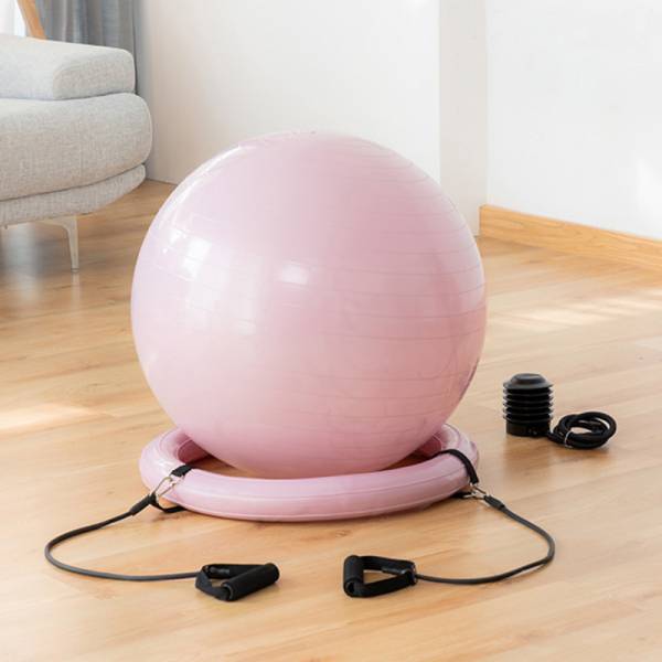 Kit de Yoga – Ballon de Yoga Avec Anneau de Stabilité