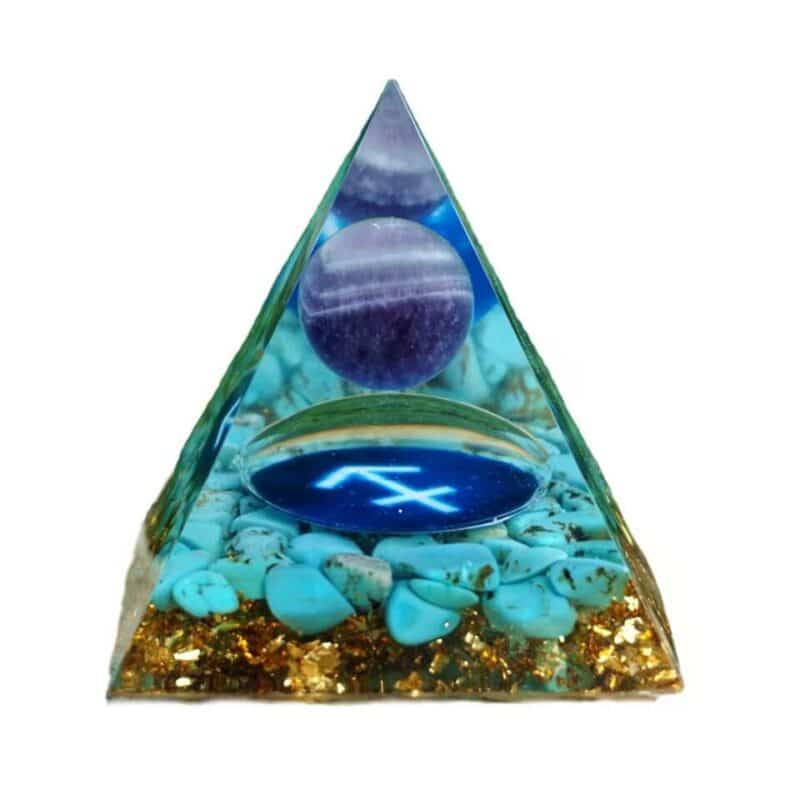 Orgonite Pyramide “Sagittaire”