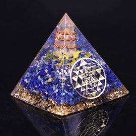 Orgonite Pyramide en Lapis-Lazuli