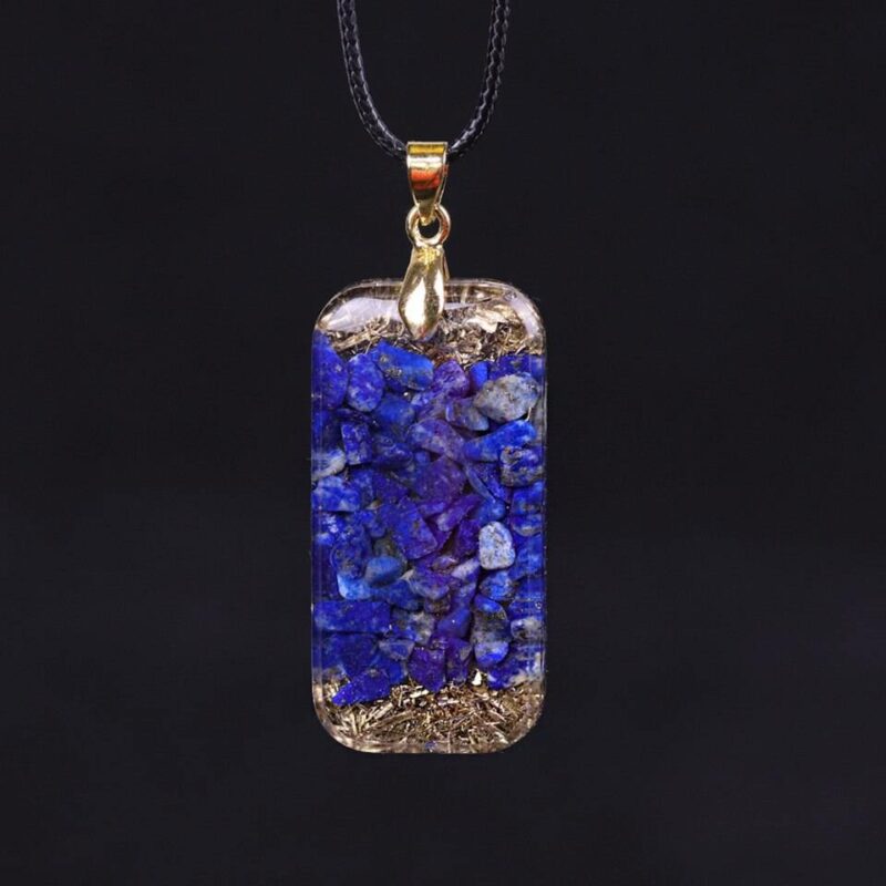 Orgonite Pendentif Lapis-Lazuli Bien-être