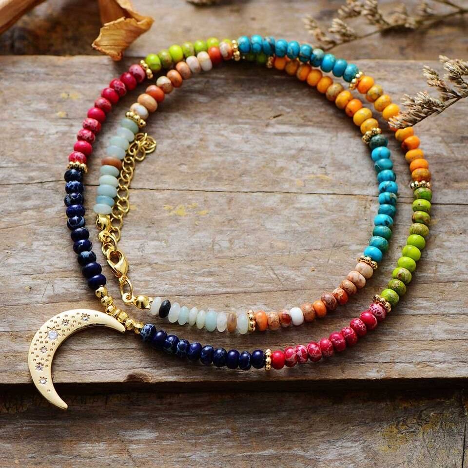 Collier Pierre Naturelle 7 Chakras