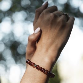 Bracelet Ambre Porté