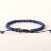 Bracelet Disque en Lapis Lazuli Anti Stress