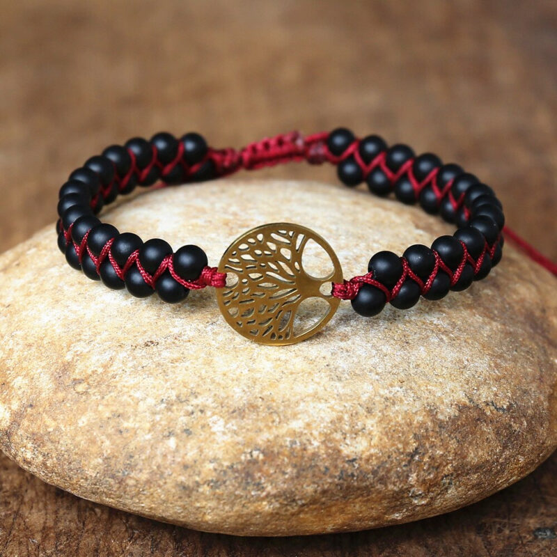 Bracelet Arbre de Vie™ | Élégance artisanale en turquoise naturelle main image 0