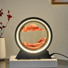 Lampe Sablier Couleur Orange