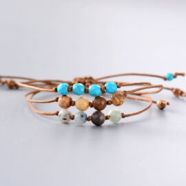 Bracelet en Pierre Naturelle Minimaliste