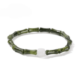 Bracelet pierre naturelle de perles de jade pour femme