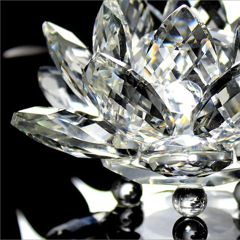 Fleur de Lotus en Cristal