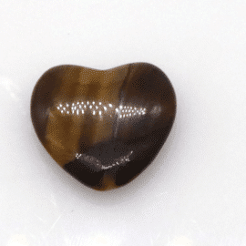 Coffret Pierre Naturelle en Forme de Coeur de Quatorze Pièces