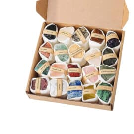 Coffret Pierre Naturelle de Vingt Pièces