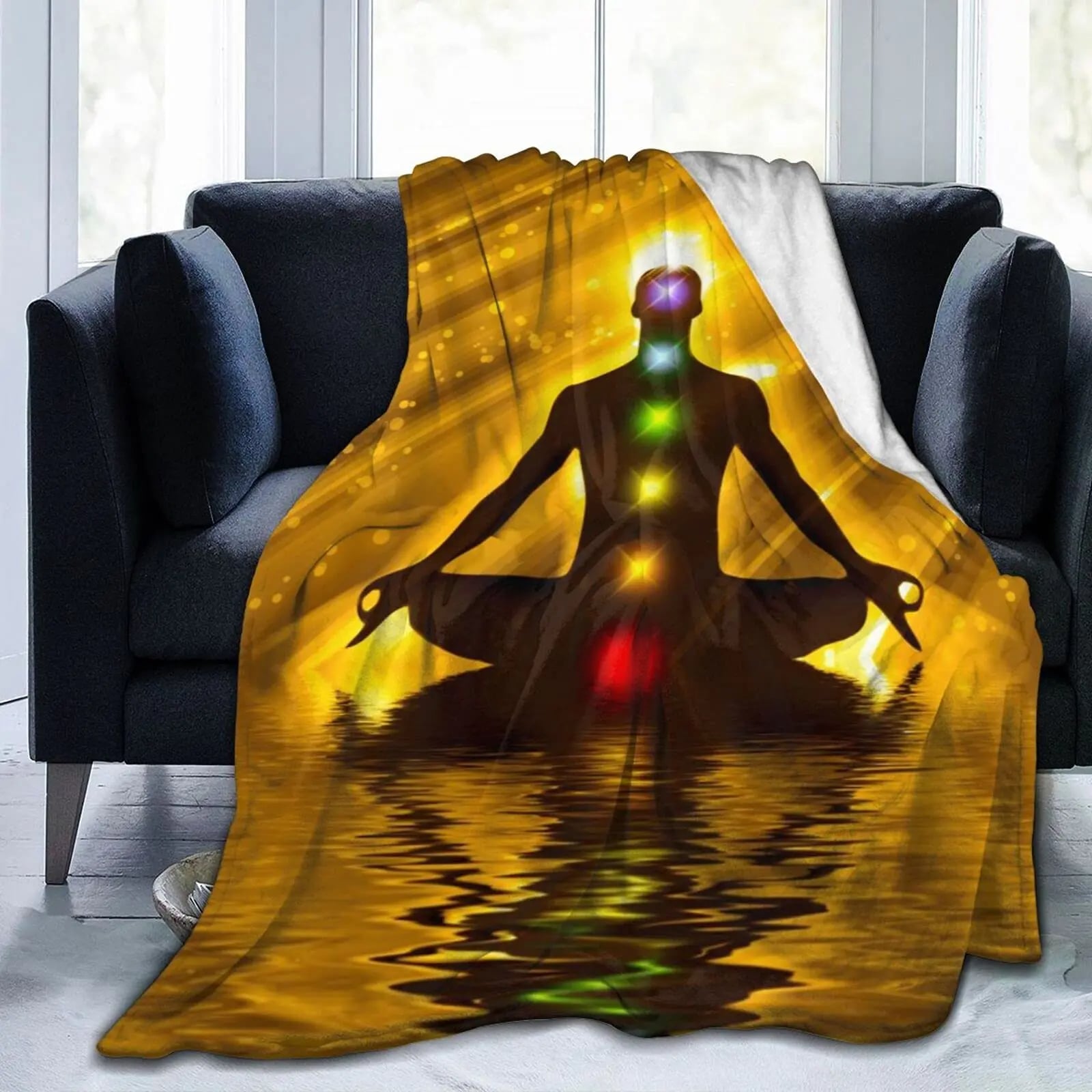 Couverture de Maison Dorée Sept Chakras pour Méditation