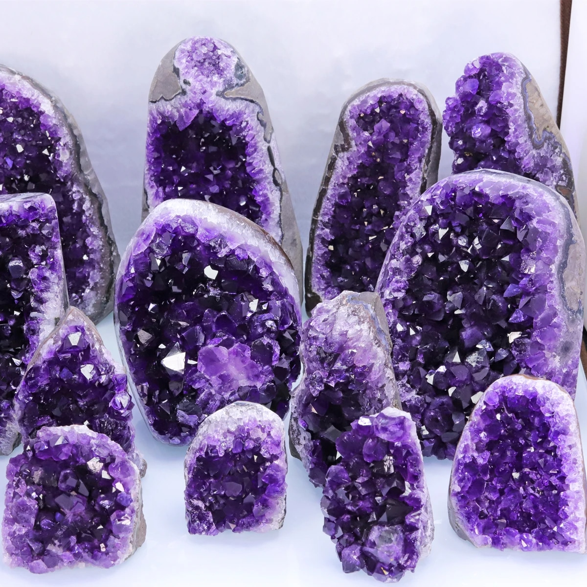 Minerai de 200 Grammes de Pierre Naturelle d'Améthyste