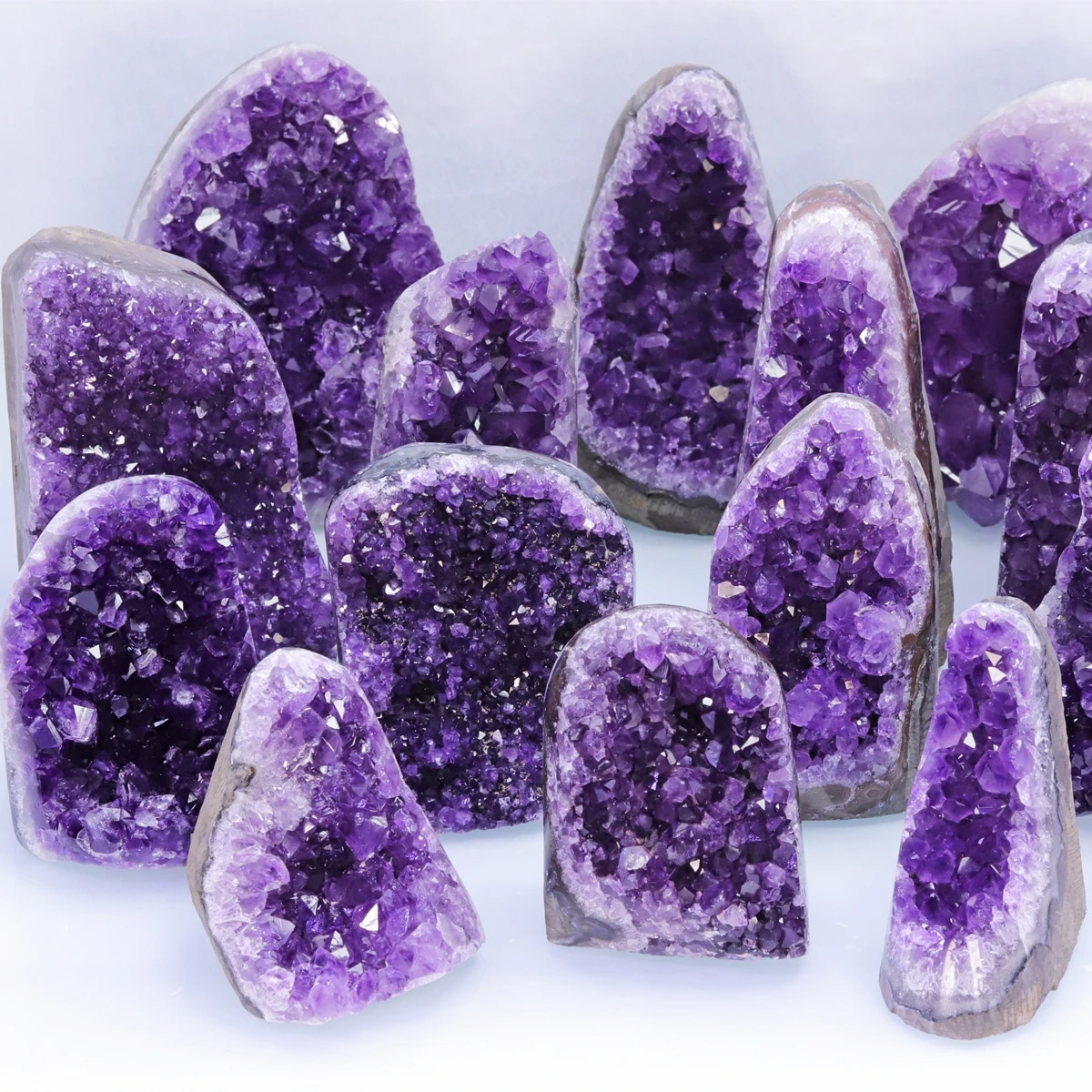 Minerai de 200 Grammes de Pierre Naturelle d'Améthyste